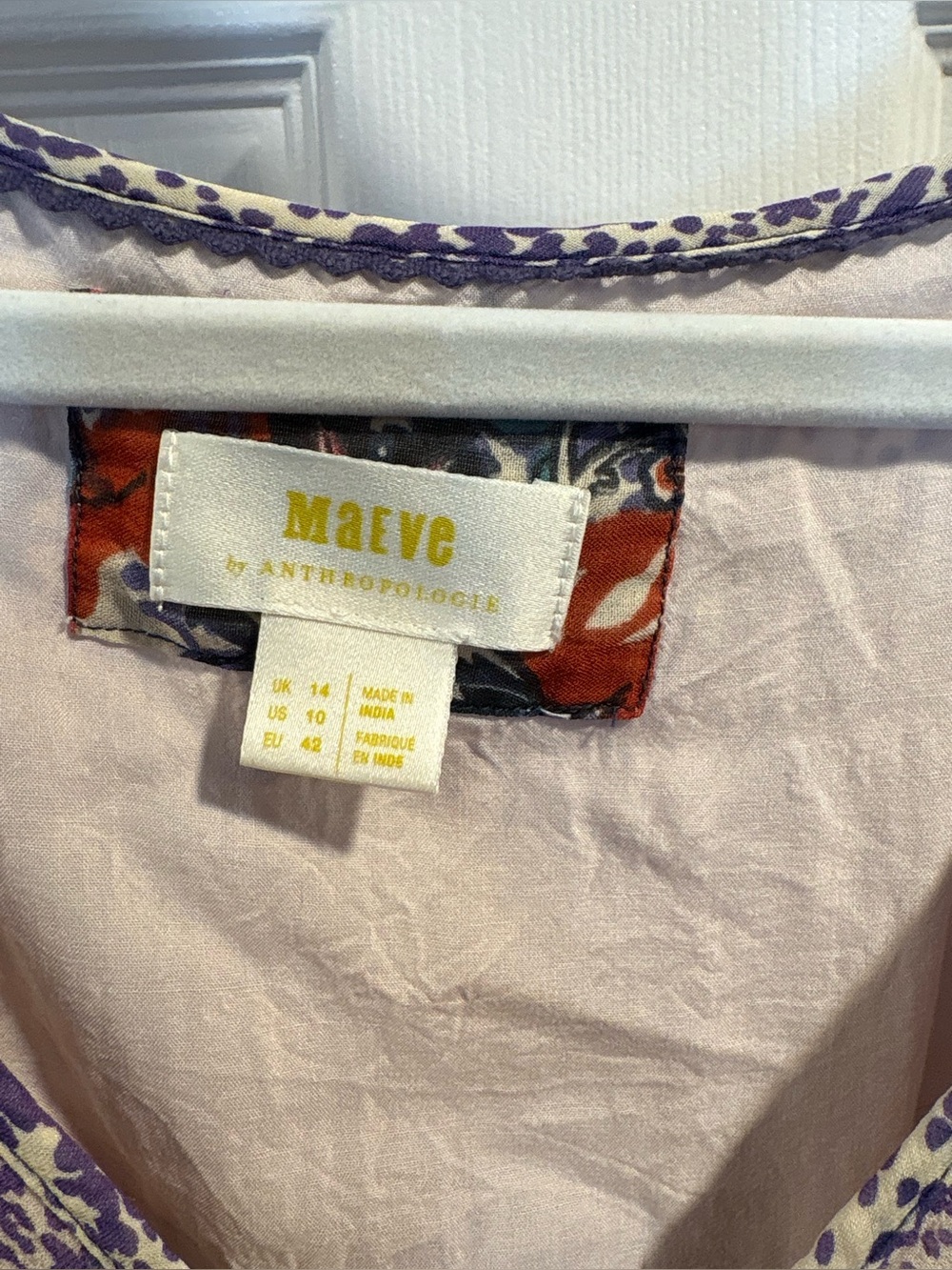 Anthropology Maeve Annabella Boho Maxi Dress - Picture 6 of 7